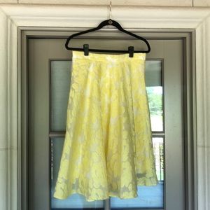Yellow Party Skirt